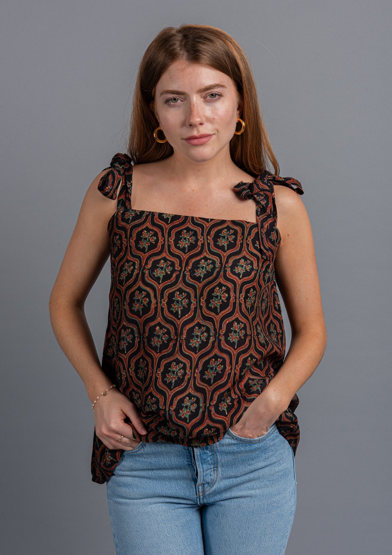 Nirvana Tie Knot Top