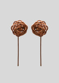 Tangled in Roses: Copper Threader Earrings