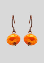 Golden Hour: Copper Drop Earrings