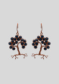 Duskfall Root and Reverie: Copper Dangle Earrings