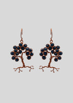 Duskfall Root and Reverie: Copper Dangle Earrings