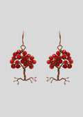 Ember Root and Reverie: Copper Dangle Earrings