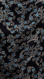 Ajrak Printed Top - Midnight