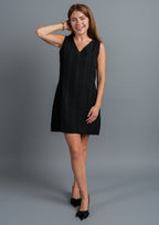 Grishma Shift Dress - Black