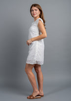 Jala Embroidered Mini Dress