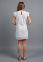 Jala Embroidered Mini Dress