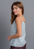 Moolah Embroidered Linen Top