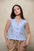 Tranquility Linen Vest