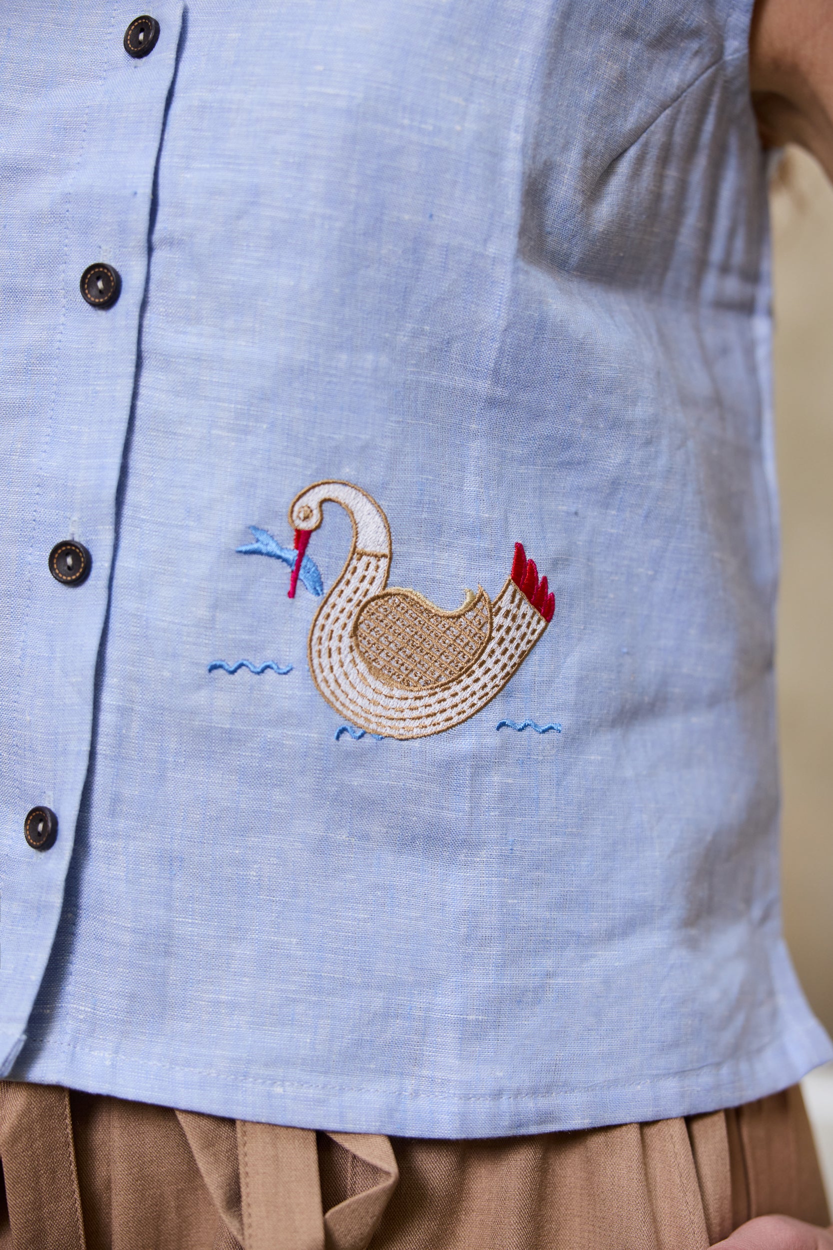 Tranquility Linen Vest