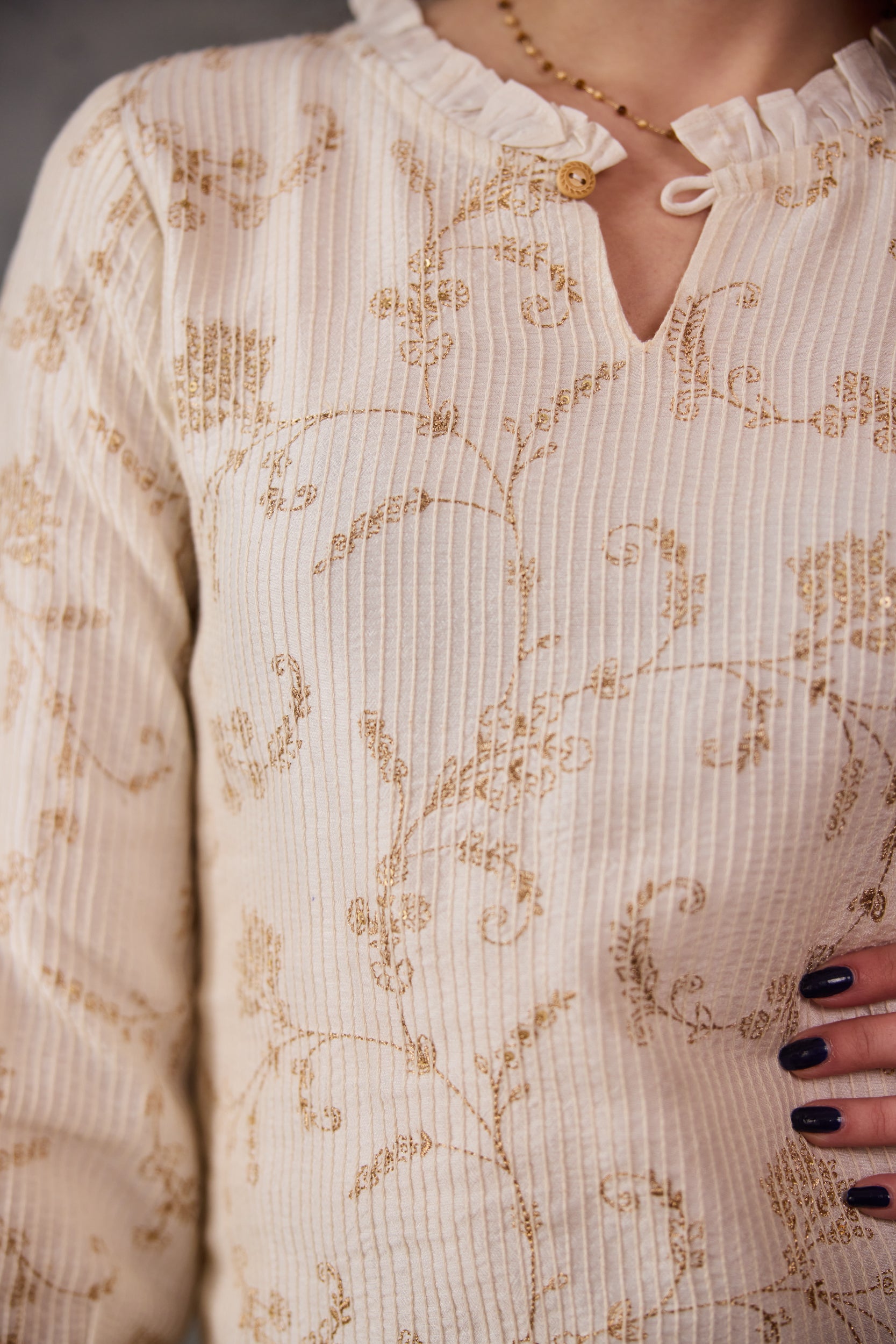 Tara Embroidered Blouse