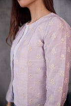 Selene Open Jacket - Spring Lilac