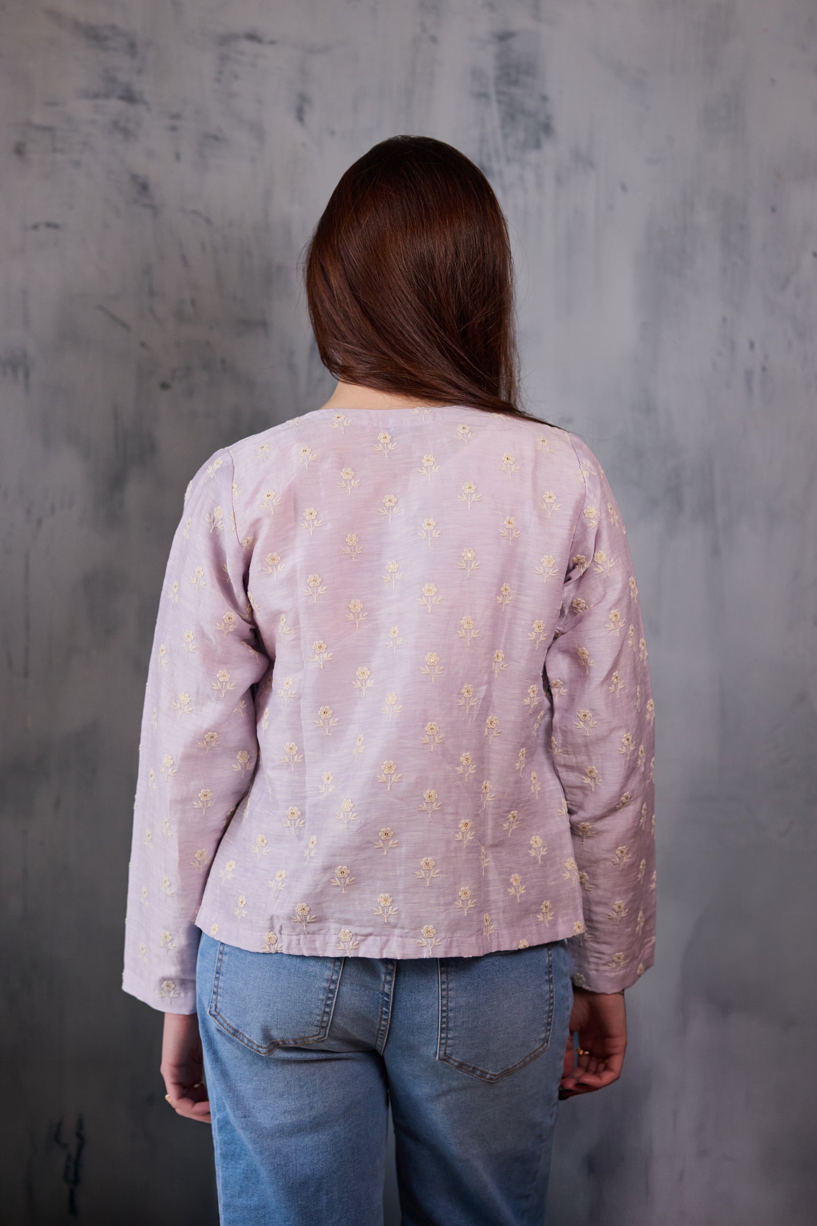 Selene Open Jacket - Spring Lilac